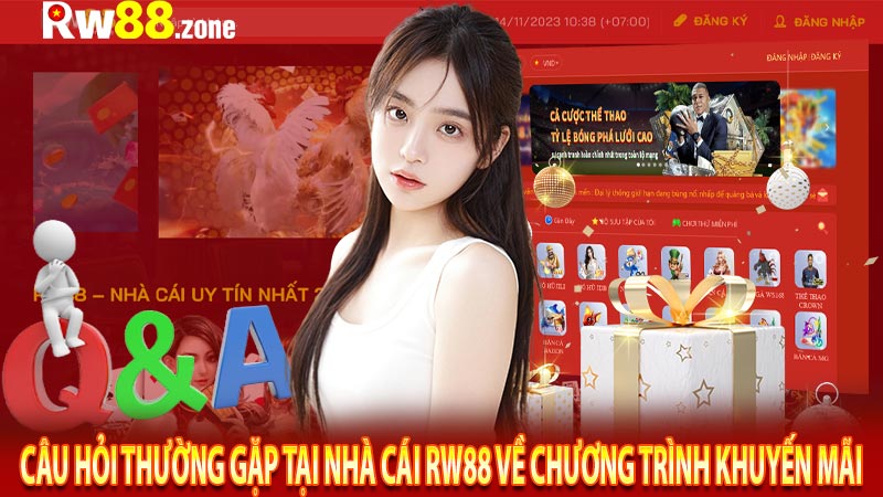 Câu hỏi thường gặp tại nhà cái RW88 về chương trình khuyến mãi