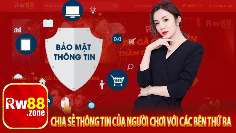 Chia sẻ thông tin của người chơi với các bên thứ ba