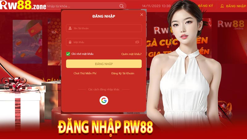 Đăng Nhập RW88