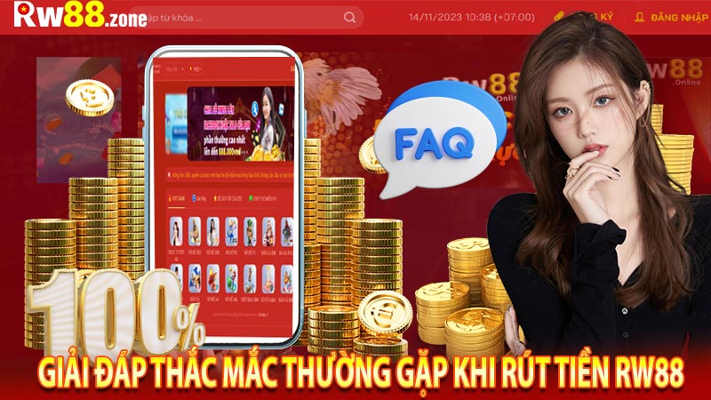 Giải đáp thắc mắc thường gặp khi rút tiền RW88