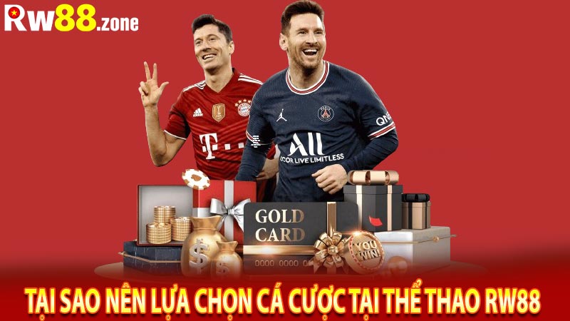 Tại sao nên lựa chọn cá cược tại thể thao rw88